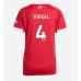 Liverpool Virgil van Dijk #4 Hjemmedrakt Dame 2025-26 Korte ermer